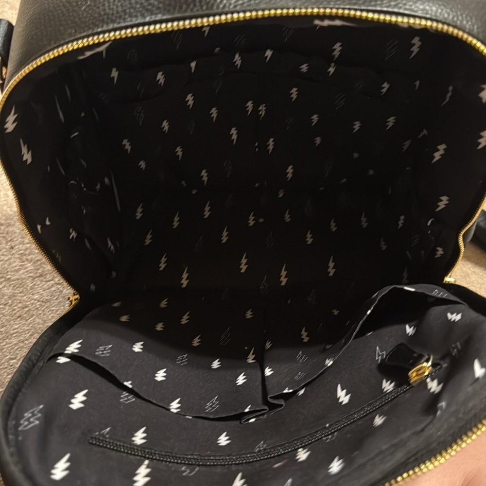 Black Baby Bag with Gold Accents - Picture 3 of 3